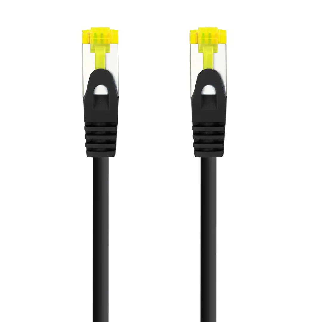 Nanocable Latiguillo LSZH Cat.6A SFTP 25cm Negro 2