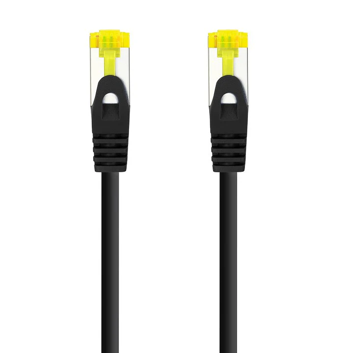 Nanocable Latiguillo LSZH Cat.6A SFTP 25cm Negro 2