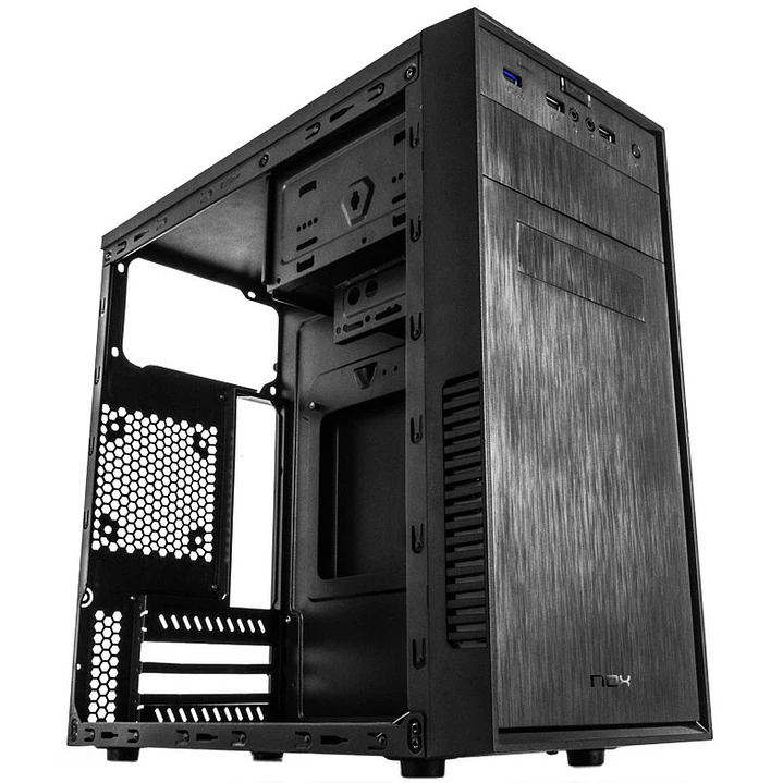 Nox Caja Micro ATX Forte USB3.0 Vent.12cm Negra 2