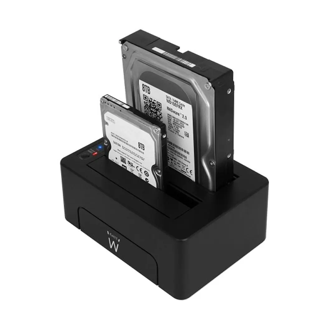 Ewent EW7014 Dock Station Dual 2.5