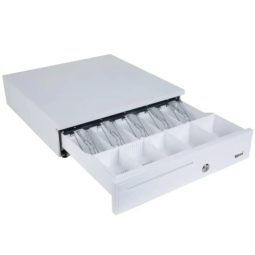 iggual Cajón portamonedas IRON-30PW 5+5 BlancoPuro 3