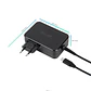Tooq Cargador portátil GAN USB-C PD 100W Negro - thumbnail 2