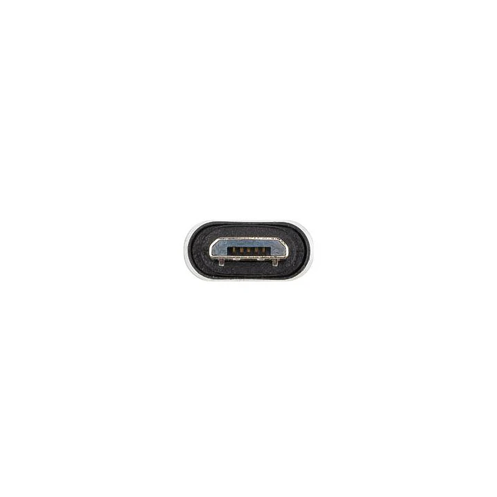 Nanocable Adaptador Micro USB/M a USB-C/H Aluminio 3