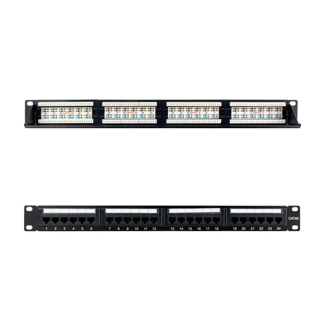 Nanocable Panel Parcheo 24P CAT.6A UTP 19