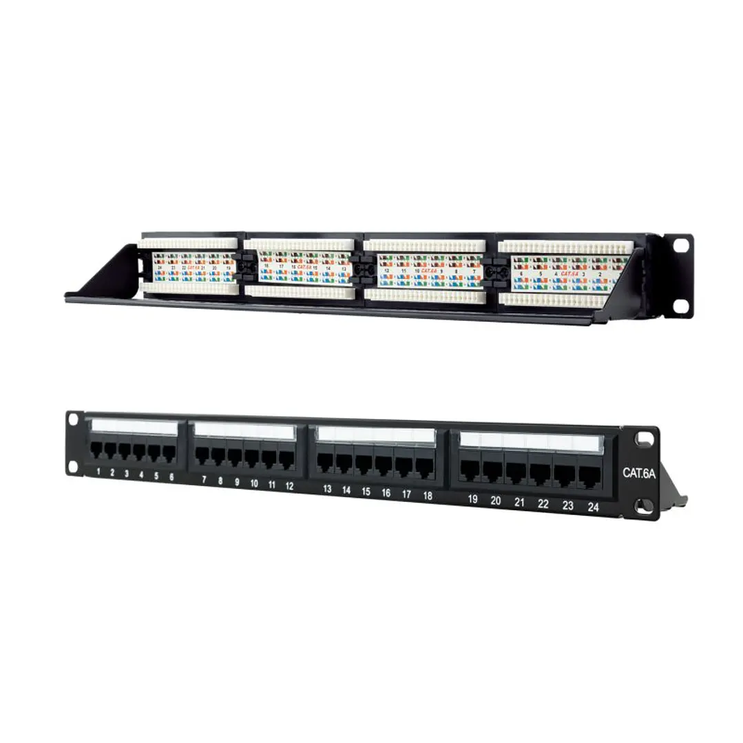 Nanocable Panel Parcheo 24P CAT.6A UTP 19