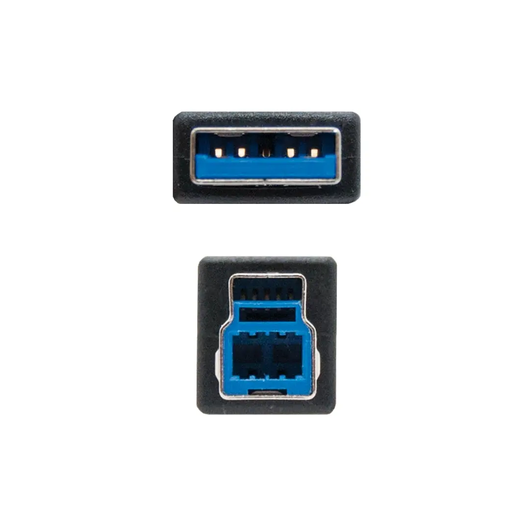 Nanocable Cable USB 3.0, impresora A/M-B/M, 2m 3