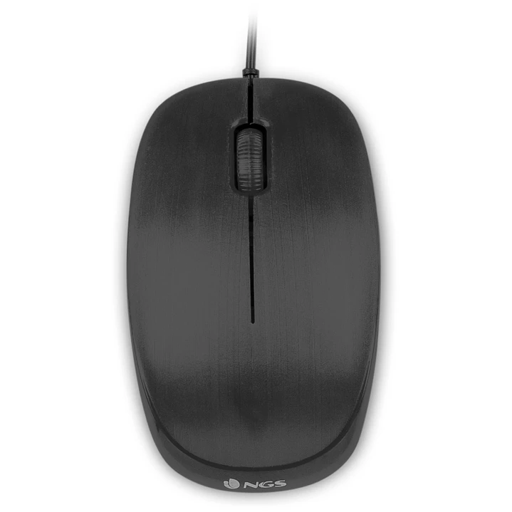 NGS Raton óptico Flame 1000 Dpi Negro 1