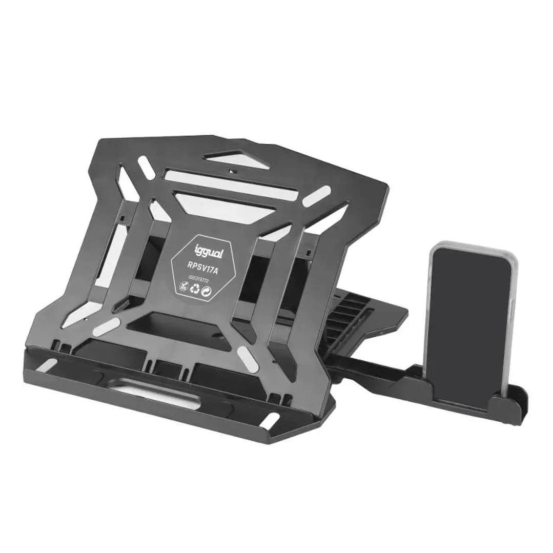 iggual Soporte ordenador portátil + móvil RPSV17A 1