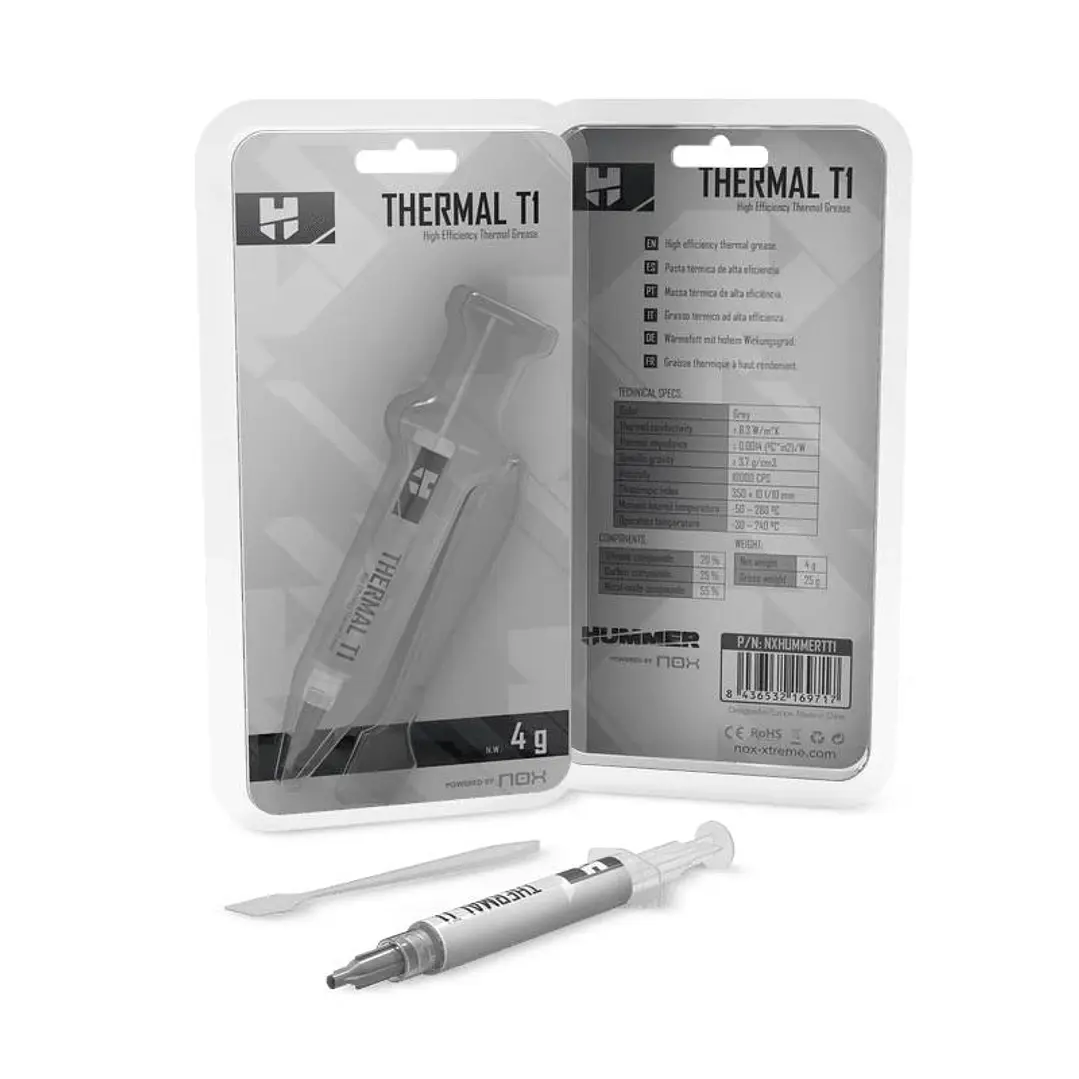 NOX Pasta térmica Hummer Thermal T1 4g 4