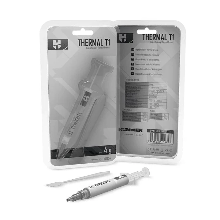 NOX Pasta térmica Hummer Thermal T1 4g 4