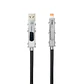 Nanocable Cable USB-C+USB-A/M LIGHTNING+USB-C/M 2M - thumbnail 1