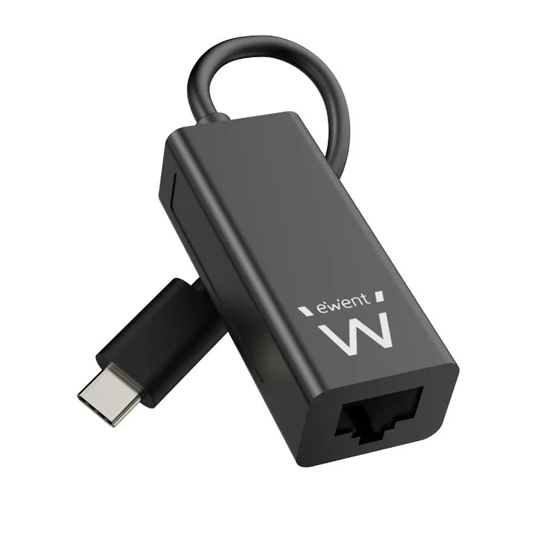 EWENT ADAPTADOR DE RED GIGABIT USB-C 2