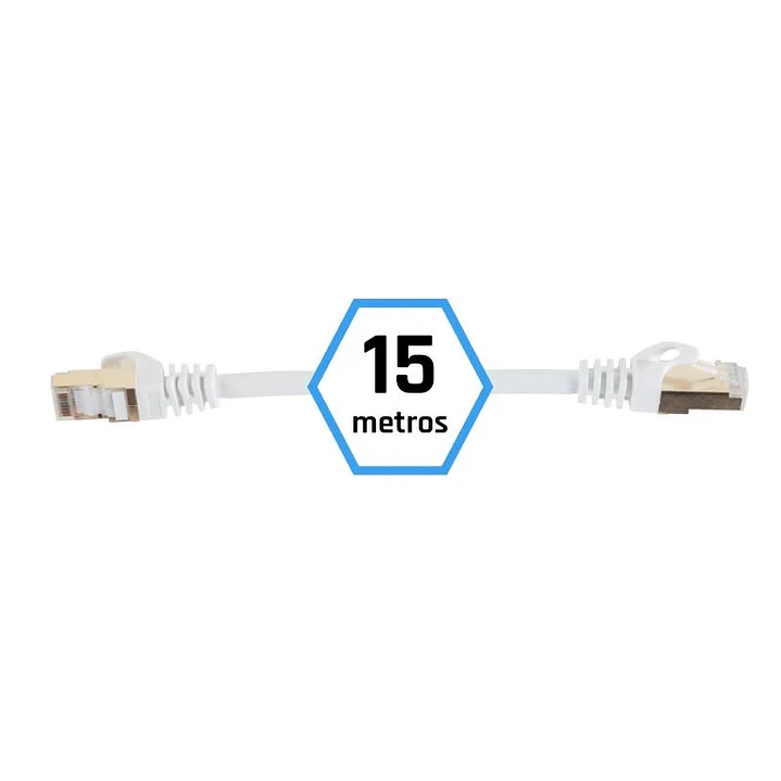 iggual Latiguillo CAT7 SFTP LSZH 15 metros blanco 1