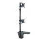 Tooq Soporte mesa DB1703TNV-B  2 brazos Vertical - thumbnail 1
