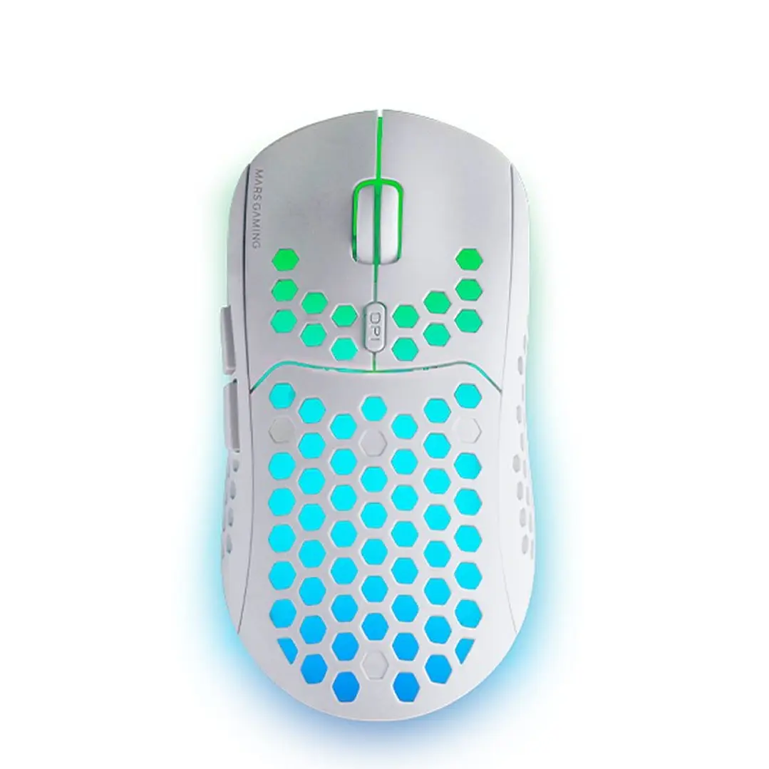 MARS GAMING Raton Inalámbrico MMW3  79G  White 1