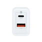 Coolbox Cargador Gan 30W USB-C/USB-A PARED - Miniatura 2