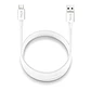 NGS CABLE CARGA RAPIDA USB-A A USB-C 1M BLANCO - Thumbnail 1