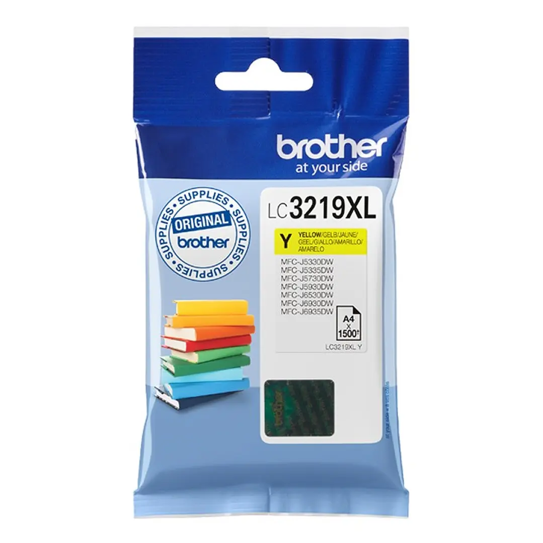 Brother Cartucho LC3219XLY Amarillo 1