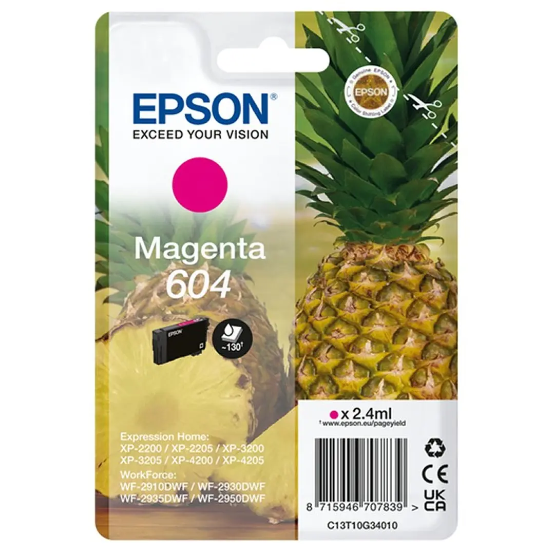 Epson Cartucho 604 Magenta 1