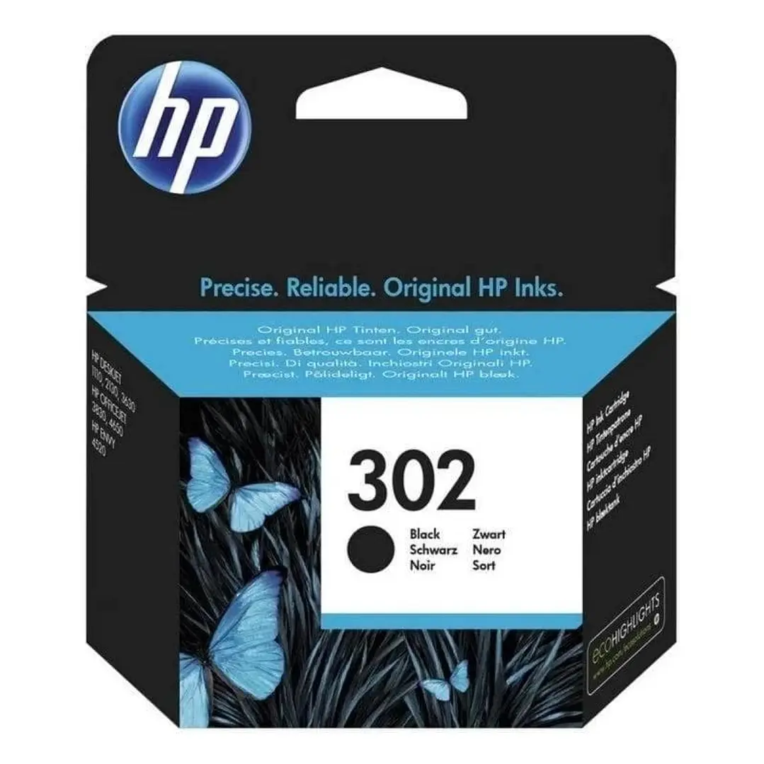 HP Cartucho 302/304 Negro 1