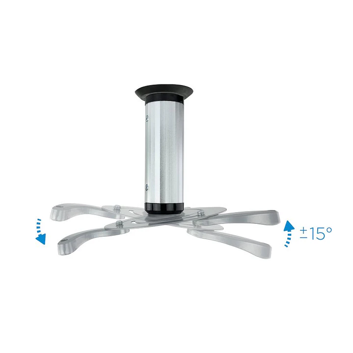 Tooq PJ1010TN-S Soporte Proyector Techo Plata 3
