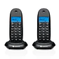 MOTOROLA C1002 CB+ Telefono DECT Negro Duo - Miniatura 2