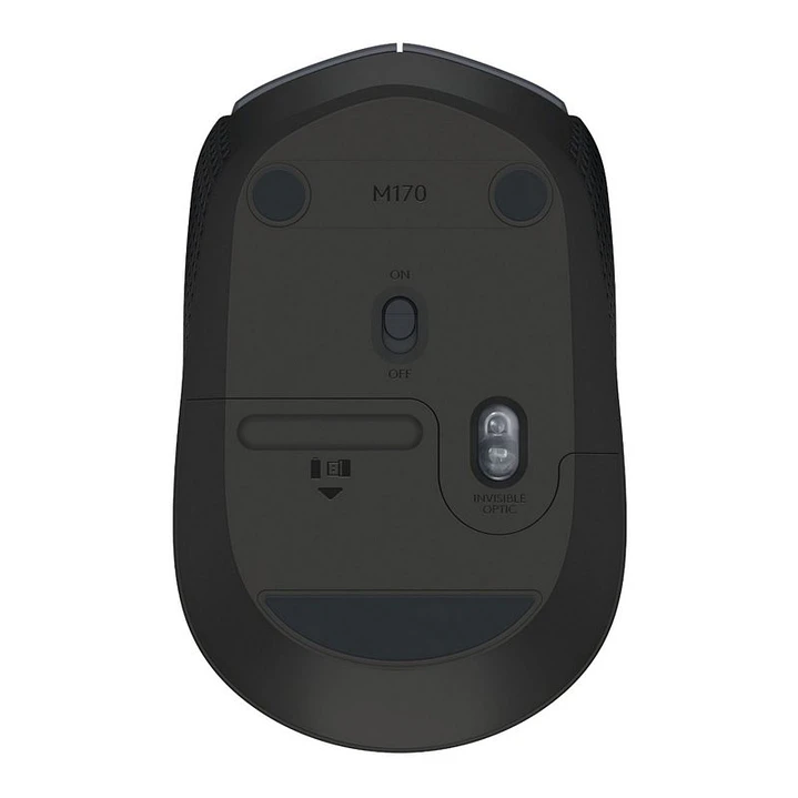 Logitech M171 Ratón Inalámbrico 1000 dpi Neg/Rojo 2