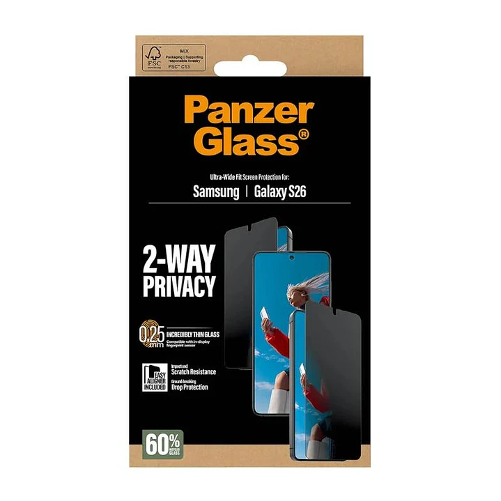 PanzerGlass Privacy Screen Pr. Samsung S26 2