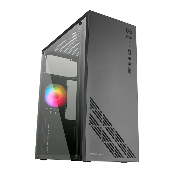 MARS GAMING Semitorre MC100 FRGB Usb 3.0 Black 1