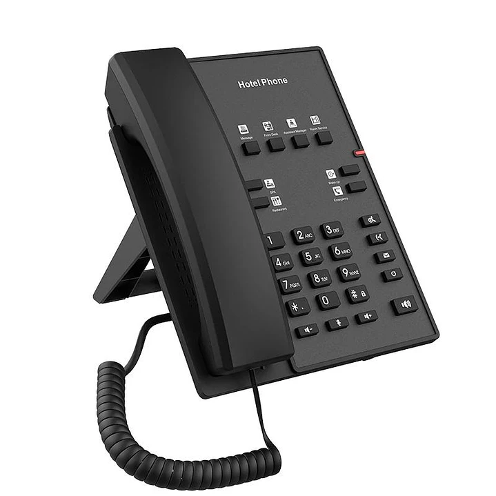 Fanvil H1, teléfono de hotel, 2 teclas de línea 3