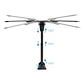 Tooq LP6055TN-B Soporte TV Incl/gira 23