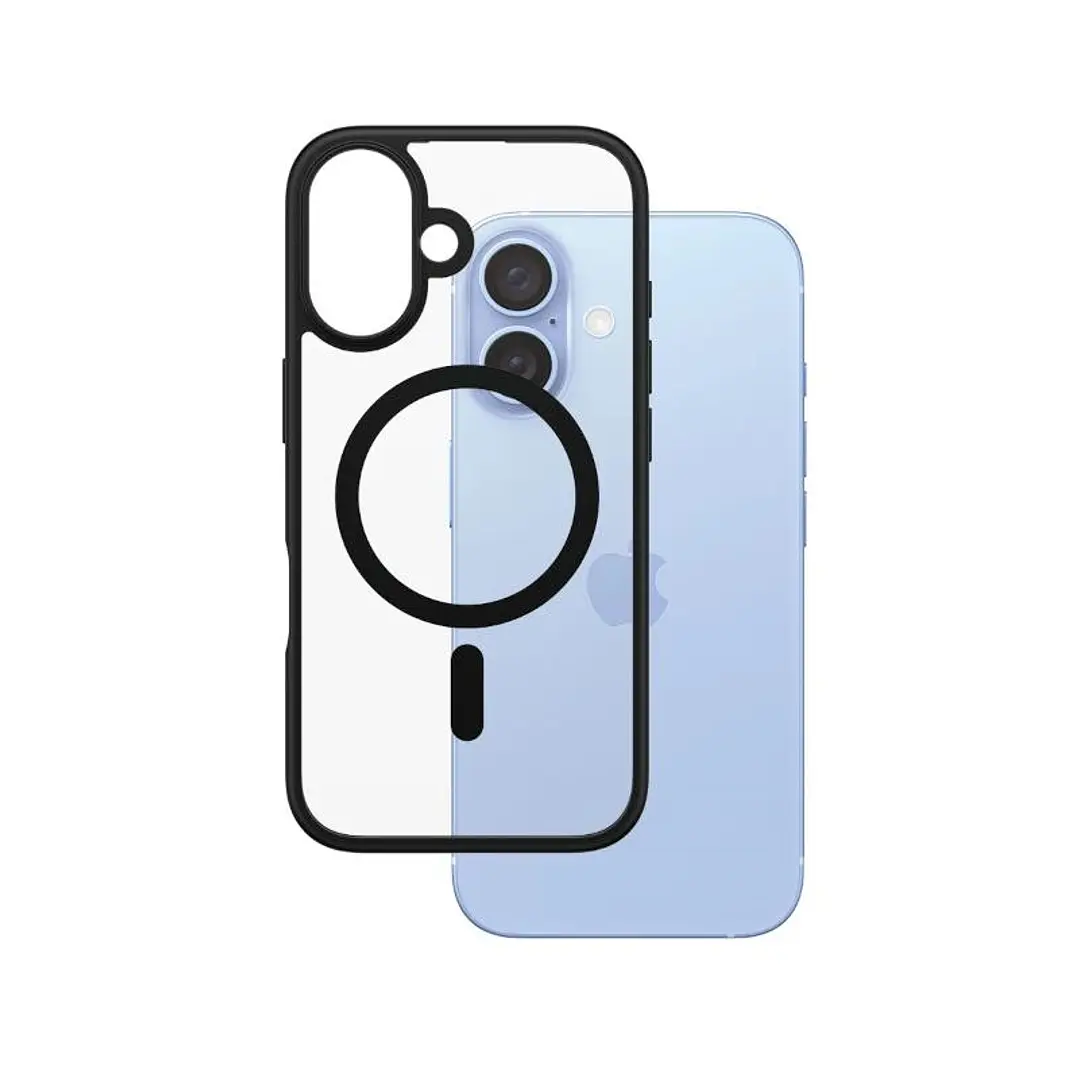 PanzerGlass Case con Black MagSafe iPhone 16 1