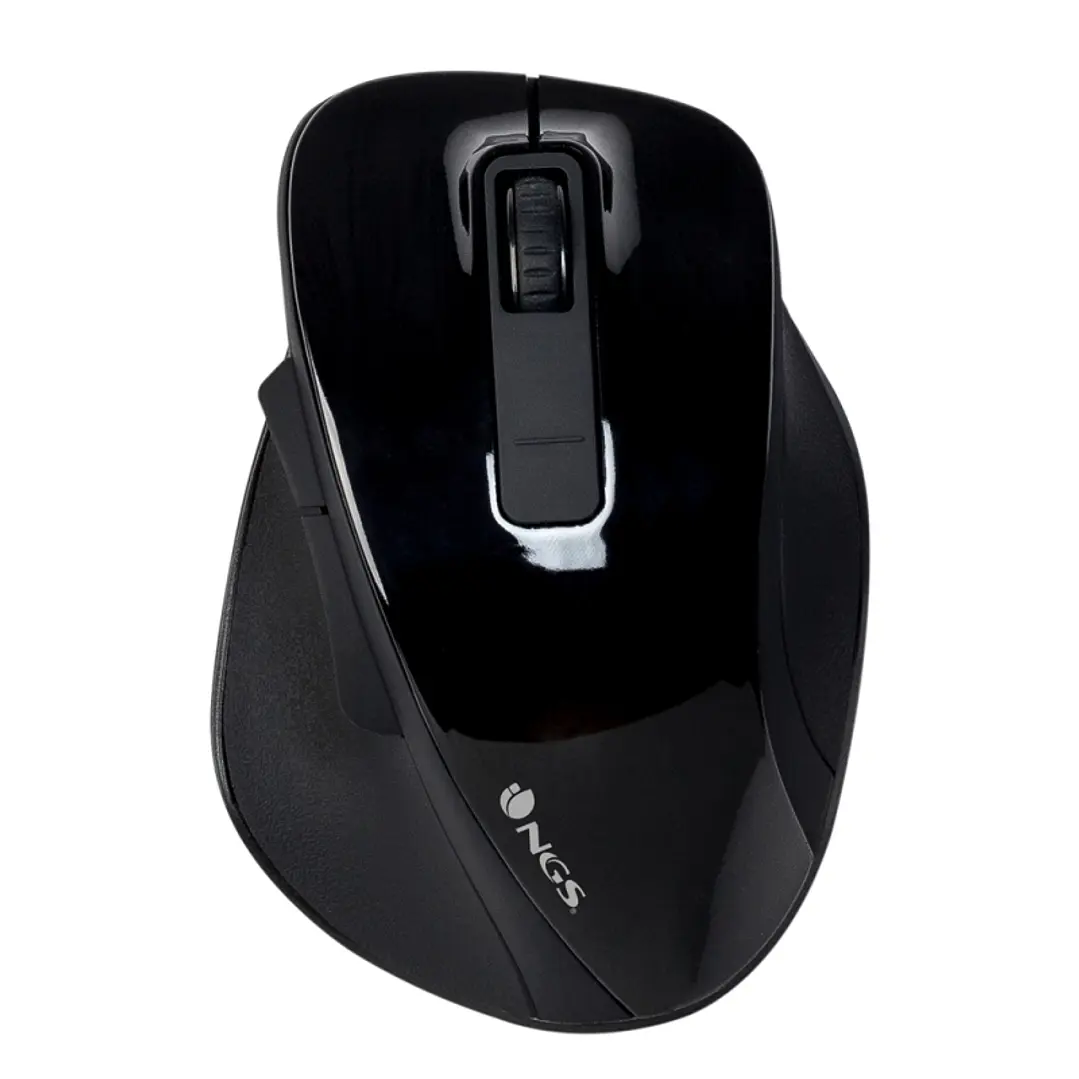 NGS Ratón Inalámbrico 2.4 GHz BOWBLACK16000DPI Neg 1