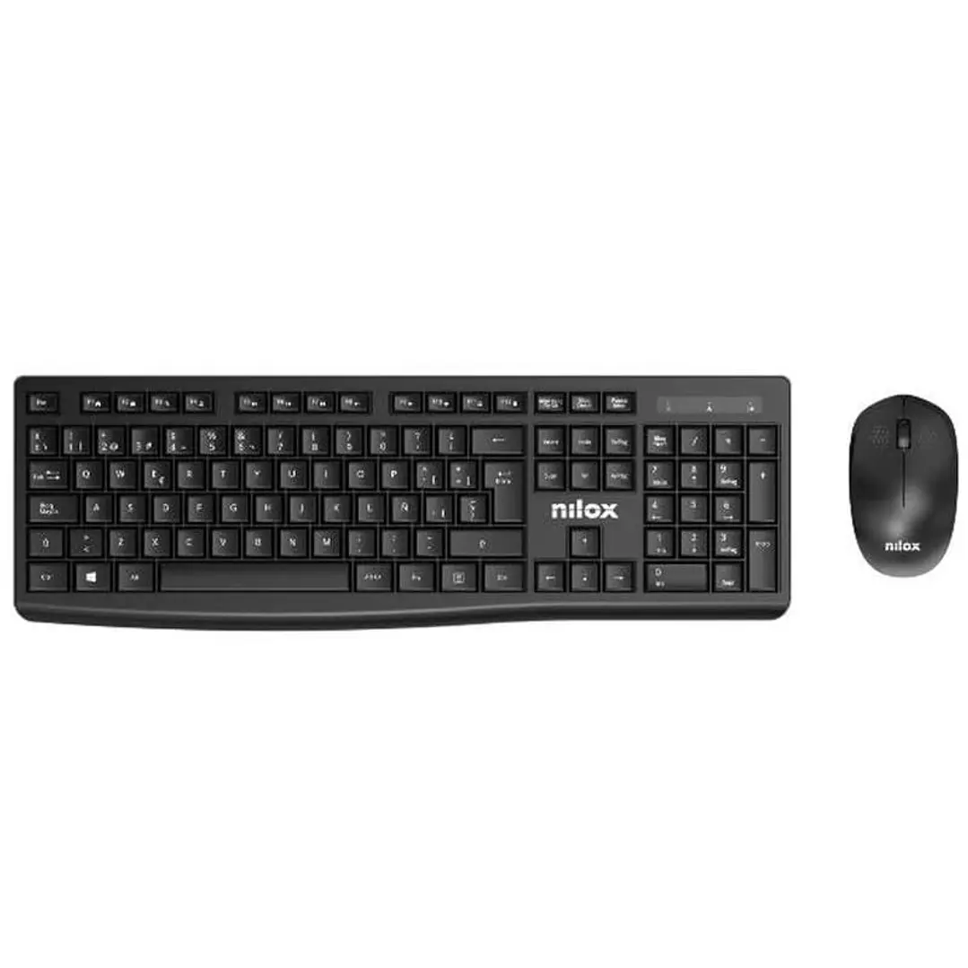 Nilox NXKMWE012 Kit teclado + ratón Wireless 1
