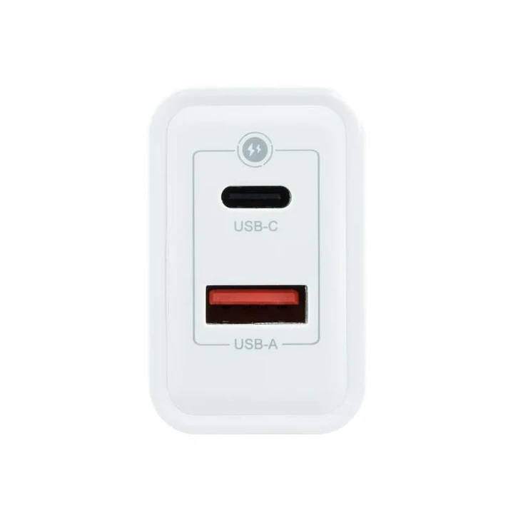 Coolbox Cargador Pared GAN 45W USB-C/USB-A 3