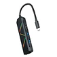 Nanocable Hub USB-C 5 en 1 USB-A+USB-C+HDMI+RJ45 - Thumbnail 1