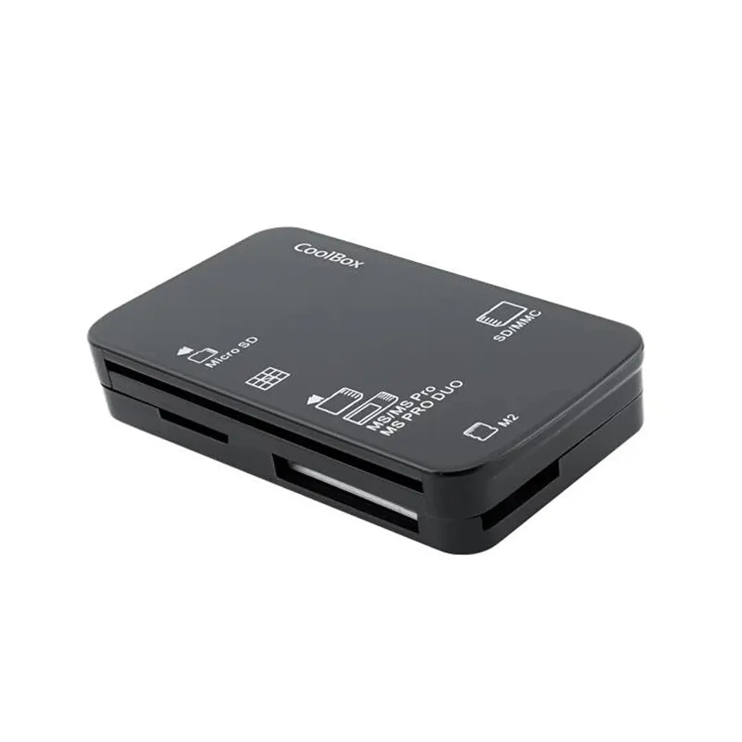Coolbox Lector CRE4 DNIE/TARJETAS EXT.+ ADAP.USB-C 2
