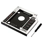 EWENT ADAP.HDD/SSD SATA PARA UNIDAD ÓPTICA 9.5mm - Miniatura 3