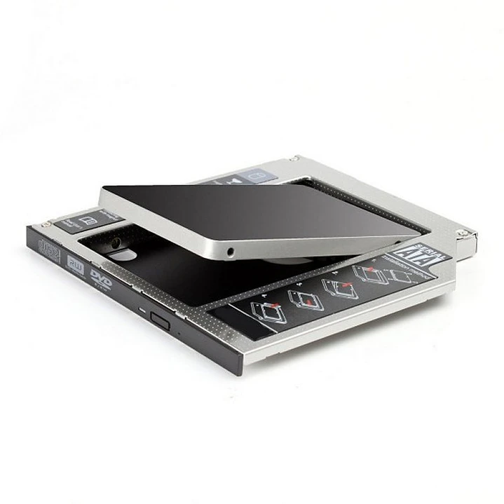EWENT ADAP.HDD/SSD SATA PARA UNIDAD ÓPTICA 9.5mm 4