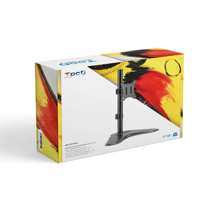 Tooq Soporte mesa DB1701TN-B 1 brazo 17-32