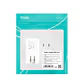 Tooq Cargador pared GAN USB-C/PD + USB-A/QC 65W - Thumbnail 4