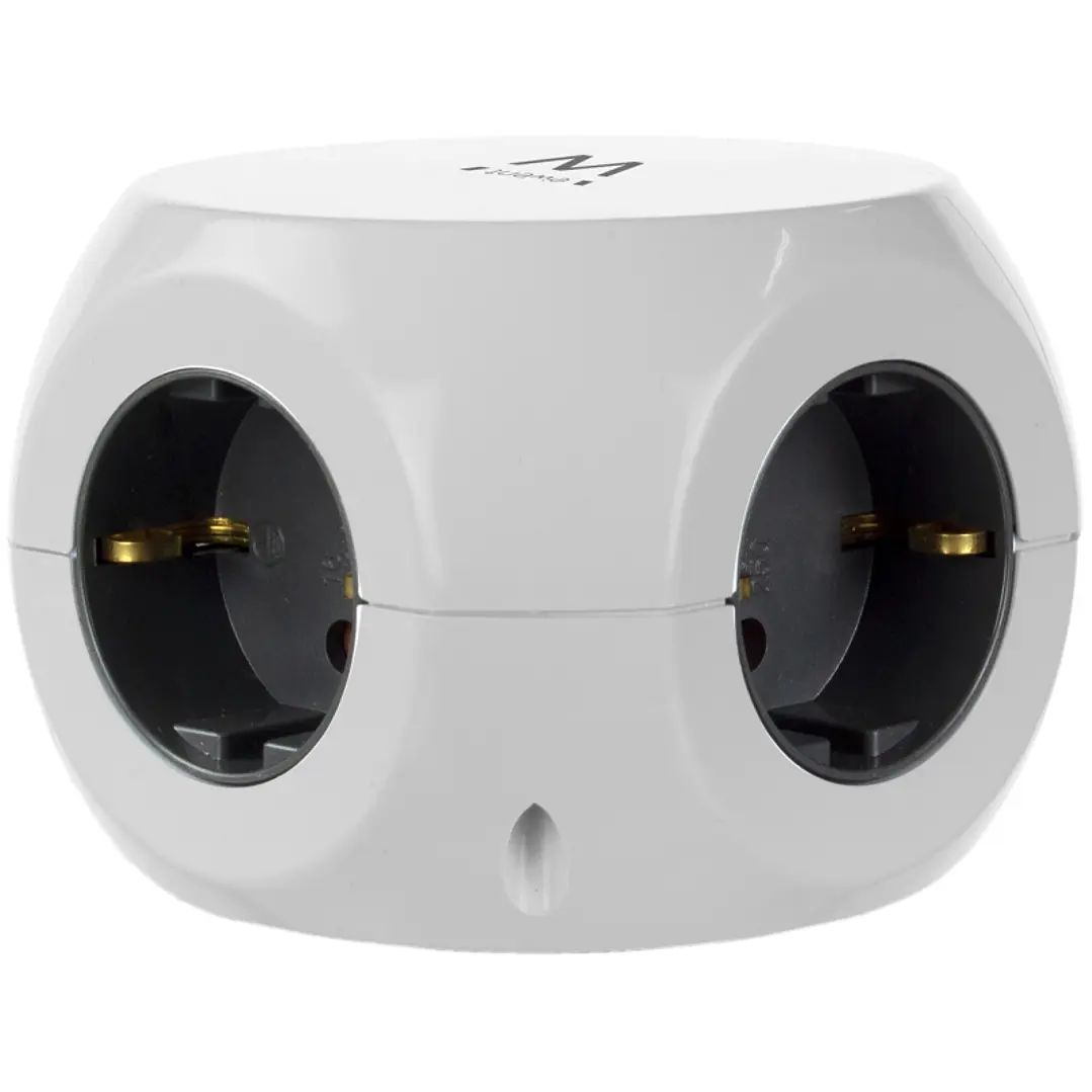 Ewent EW3939 REGLETA CUBO 3 TOMAS/3 USB BLANCO 2