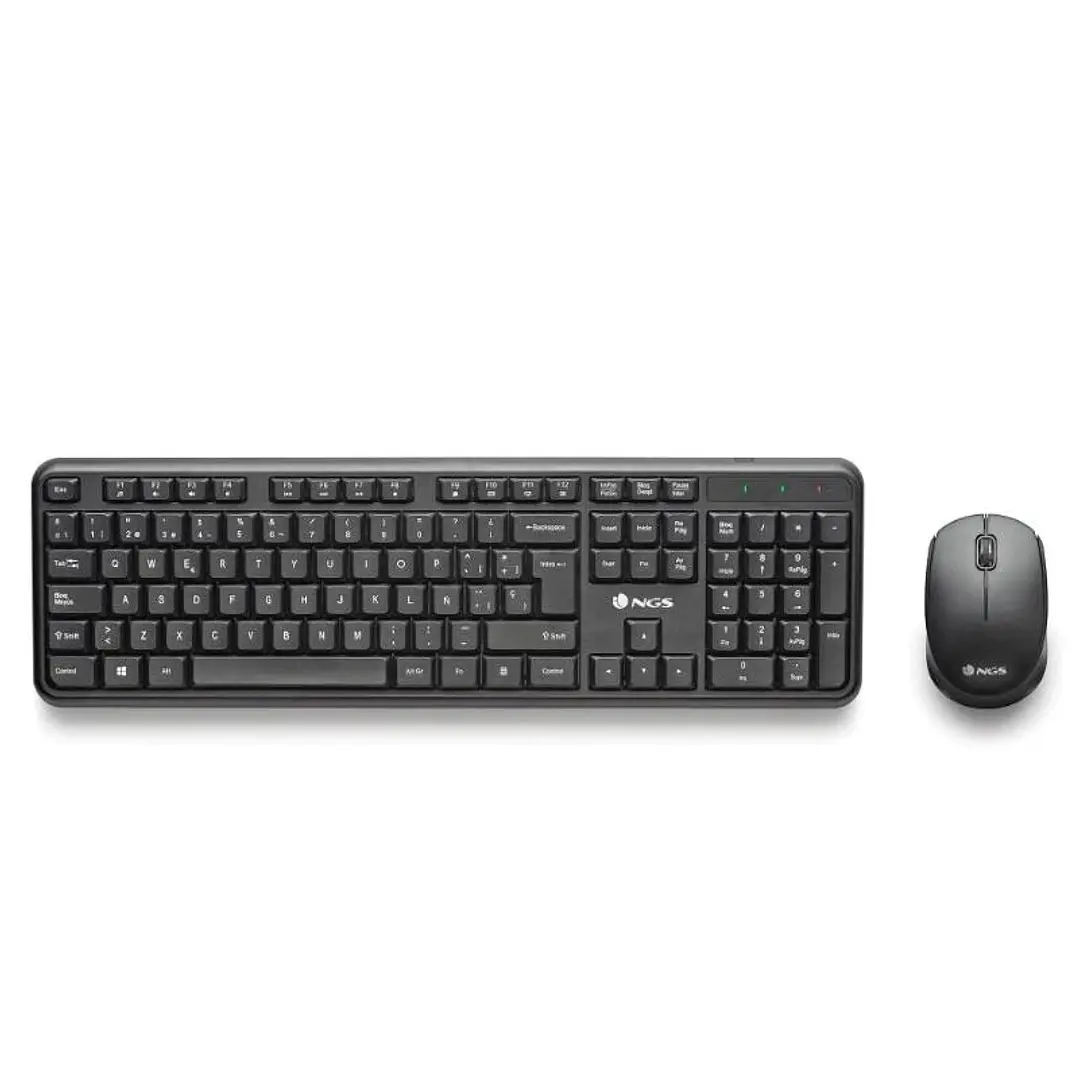 NGS Kit teclado+raton Harmony Inalámbrico 12 Tecla 3