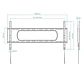 Tooq LP1090F-B Soporte de pared pantallas 43