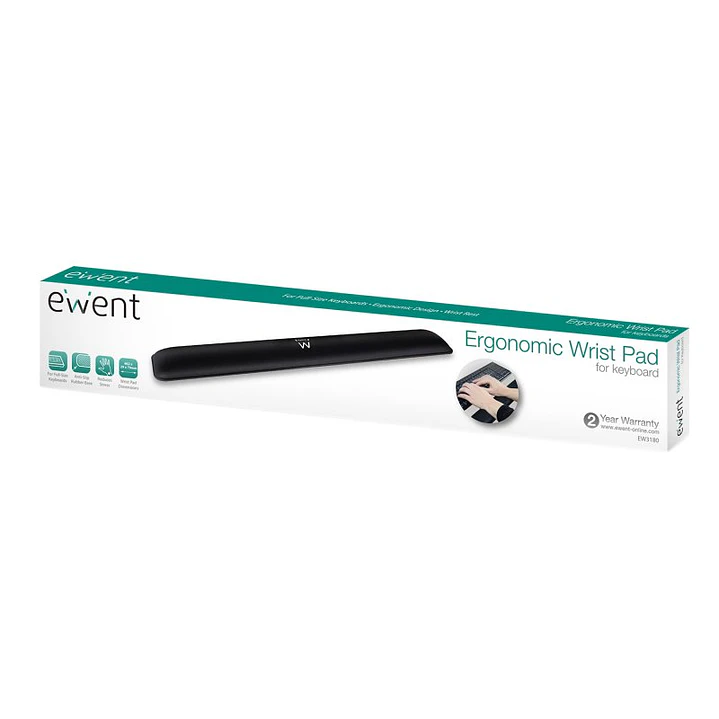 EWENT EW3180 Reposa Muñecas Ergonómico Negro 4