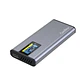 Coolbox CAJA SSD M.2 NVME/SATA LCD MINICHASE PS32 - thumbnail 1