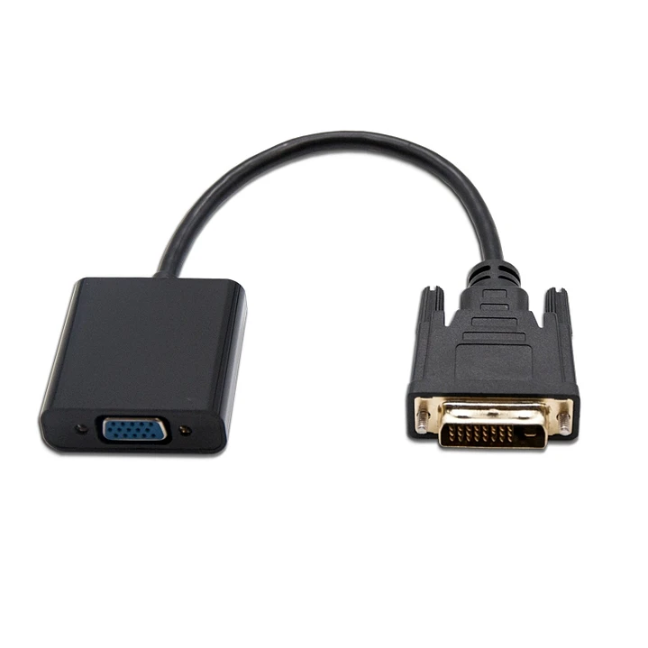 Nanocable Conversor DVI 24+1/M A VGA HDB15/H 10 cm 1