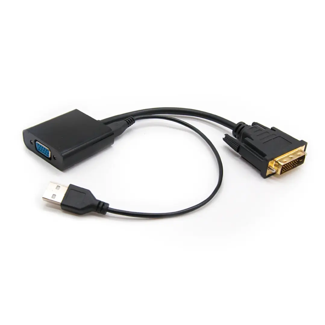 Nanocable Conversor DVI 24+1/M A VGA HDB15/H 10 cm 3