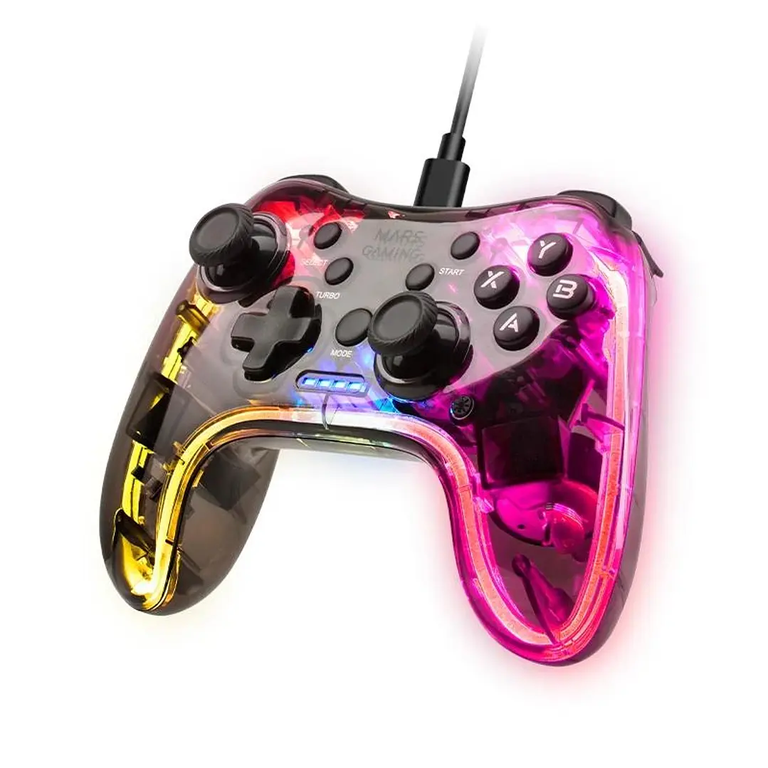 MARS GAMING GAMEPAD MGP-C NEON PC MAC PS3, ANDROID 1