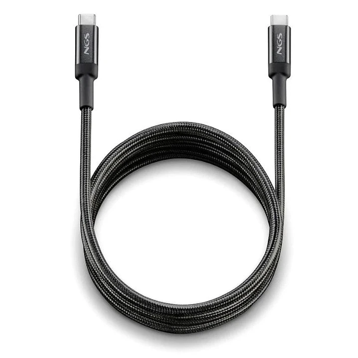 NGS Cable carga rapida USB C A USB C 2M 1